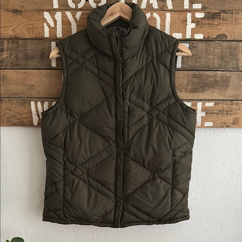 Columbia XCO Olive Quilted Down Vest